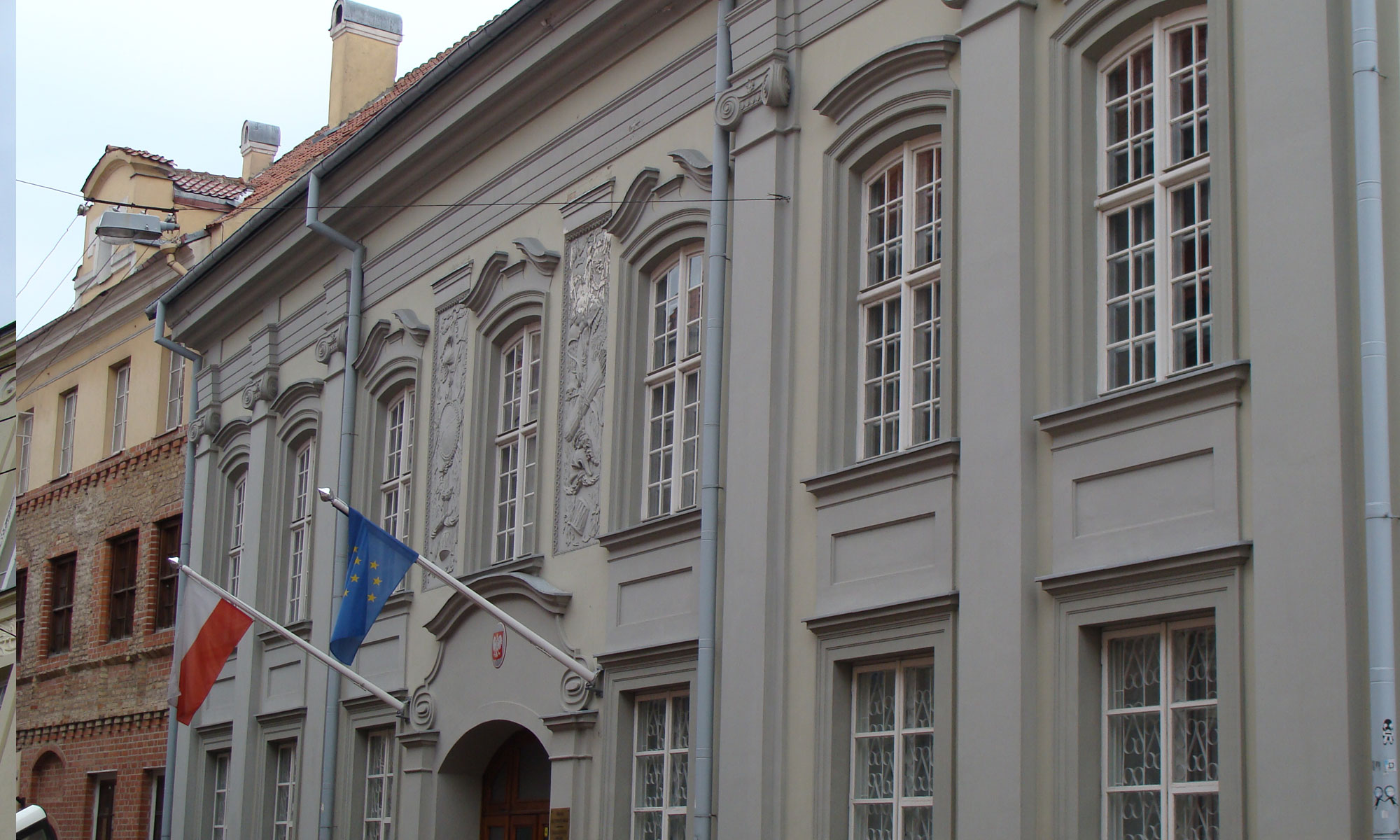 Fasado renovacija - Lenkijos ambasada