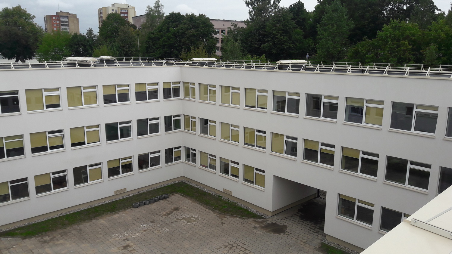 Fasado Darbai - Mokyklos Pastato Modernizavimo Darbai
