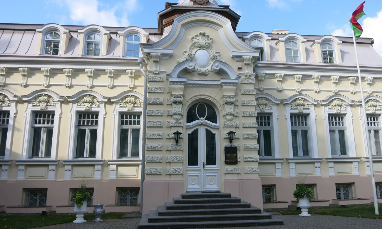 Fasadao apdailos darbai - Baltarusijos Respublikos ambasada