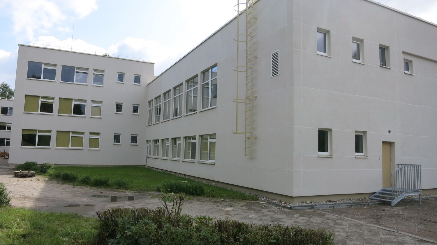 Fasado Darbai - Mokyklos Pastato Modernizavimo Darbai